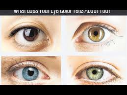 What your eye color really is? What Does Your Eye Color Says About Your Personality Youtube