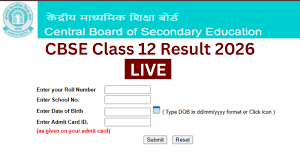 CBSE 12th Result 2026 Live Updates: When will CBSE release Class 12th results at cbse.gov.in?
