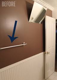 Stylish towel bars and towel racks are the 'jewels' of a beautiful bath, adding sparkle and shine to your personal space! How To Make An Extra Long Towel Bar The Craft Patch