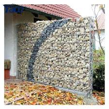 Gabion walls can be economical or expensive or somewhere in between. Wholesale Galvanized Gabion Box Steel Wire Mesh Fence Welded Retaining Wall Garden Wall Gabion Basket Galfan Coated Gabion Stone Backyard Fire Gabion Basket