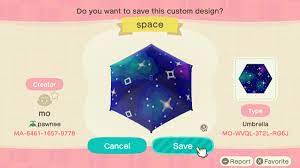 Acnh Galaxy Umbrella In 2021 Acnh Galaxy Animal Crossing New Horizon Animal Crossing New Horizons