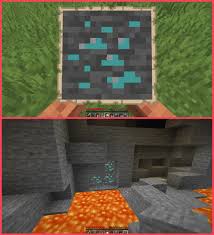 On average they generate 29.5 ores per chunk. I Scattered Hundreds Diamond Ore Map Arts In My Server Like A Madman Minecraft