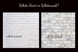 The white brick wall is opposite the dining set and it gives a modern look. Painting Brick Opaque Or Translucent Finishes Whitewash Brick