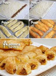 Sariyer Boregi Tarifi Kiymali Resimli Kadinca Tarifler Yemek Tarifi Yemek Tarifleri Yemek Yiyecek Ve Icecek