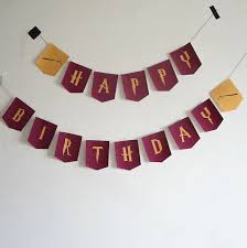 Cheap Banner Bunting Buy Quality Banner Happy Directly From China Banner Happy Birthday Suppl Happy Birthday Harry Potter Harry Potter Birthday Letter Garland