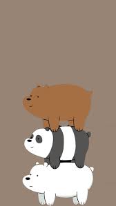 Three bear brothers do whatever they can to be a part of human society by doing what everyone around them does. We Bare Bears Adorable Bear Cartoon Cartoons Cute Network Panda Polar Hd Mobile Wallpaper Peakpx