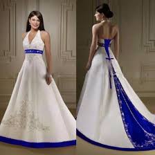 Beautiful Black And Blue Wedding Dresses 30 Beautiful White Wedding Dress With Black Embroidery Best Inspiration Blue Wedding Dress Royal Blue Wedding Gowns Blue Wedding Dresses