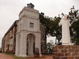 It is located at the summit of st. St Paul S Church Melaka Photo