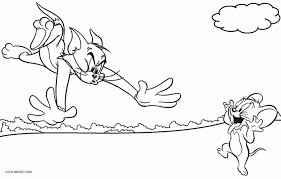 Tom is chasing jerry coloring page cartoon coloring pages. Free Printable Tom And Jerry Coloring Pages For Kids