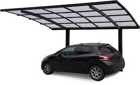 Carport Aluminium 2 Poteaux 5000 X 3000 Mm Carport Aluminium Abri Pour Voiture Pergola Abri Voiture