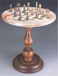 Onyx Chess Sets Table Chess Table Onyx Pedestal Chess Table Chess Board Table Chess Board