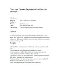 31 Free Customer Service Resume Examples Free Template Downloads