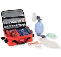 SILICONE RESUSCITATOR KIT WITH BAG - ADULT