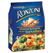 Ronzoni Pasta Cheese Garlic Tri Color Tortellini 8 8 Oz Food Tortellini Macaroni Recipes