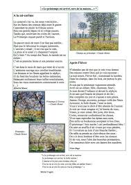 La Page Poesie D Odile Le Printemps Est Arrive Actualites Locales Moyen Et Haut Verdon