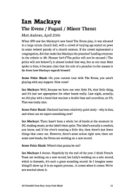 In english, it is as you say. All Downhill From Here Book Scene Point Blank S Ten Year Anniversary Collection Scene Point Blank Music Webzine Reviews Features News
