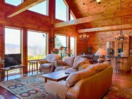 Relax In Rustic Luxury Virginia Log Home With Stunning Design Features Log Homes For Sale Log Homes Home