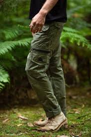 Cargo Pocket Trousers Olive Festival Outdoor Clothing Men Image 1 Mens Outdoor Clothing Outdoor Outfit Mens Outfits