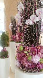 Chinese New Year Floral With Cat Tail Willow Bunga Dekorasi Dekorasi Meja