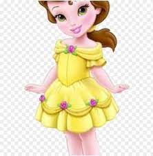 Baby disney princess coloring pages gif. Download Beast Clipart Princess Belle Baby Disney Princess Png Free Png Images Toppng