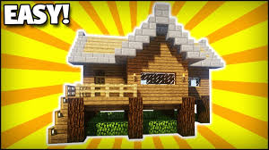 Here's a picture tutorial of a simple forest cottage. Starter Easy Small Simple Minecraft Houses Novocom Top