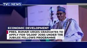 Kindly help the academy in locating fellows and members of the academy whose mail return undelivered. Video Pres Buhari Urges Graduated To Apply For 20 000 Jobs Under The Jubilee Fellows Program Youtube