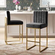 Maybe you would like to learn more about one of these? Trimble Velvet Bar Stool In 2021 Comfortable Bar Stools Stools For Kitchen Island Bar Stools Kitchen Island
