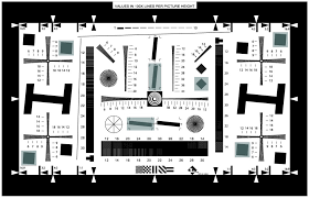 standard iso 12233 4000 lines resolution test chart picture