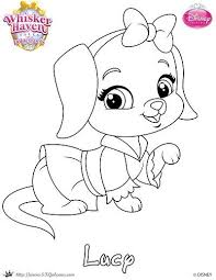 Princess anastasia and princess dog coloring pages. Whisker Haven Tales Coloring Page Of Lucy Princess Coloring Pages Disney Coloring Pages Palace Pets