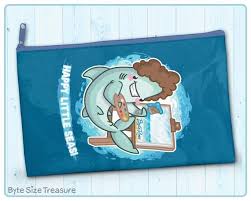 Zipper Pouch Byte Ross Happy Little Seas Bob Ross Parody Great As A Cosmetic Bag Travel Bag Pencil Bag Pencil Bags Fun Bags Cute Bags