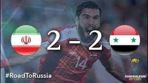 Military said it targeted operational and weapons storage facilities at two locations in syria and one location in iraq. Iran Vs Syria 2018 Fifa World Cup Qualifiers Youtube