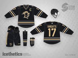 Yesterday the vegas golden knights announced their new third jersey. Las Vegas Knights Concepts Icethetics Co