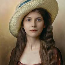 Portrait of a Young Woman Albert Lynch (Perú, 1855-1931)