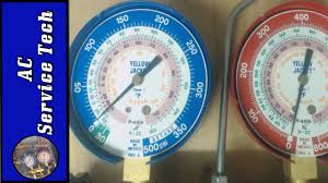 R22 And R410a Refrigerant Operating Pressures On Air Conditioning Units