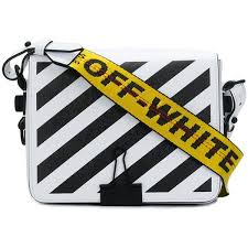 Black And White Striped Purse Off White Striped Textured Shoulder Bag 1 210 Liked On Polyvore Featuring Bags Handbags Shoulder Mens Leather Bag Genuine Leather Purse Shoulder Bag Men