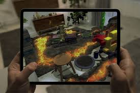 The New Ipad Pros Lidar Scanner Can Turn A Living Room Into An Ar Game Of Hot Lava Mobile News Tech Auto Trends Sponsored By Ipad Pro New Ipad Pro New Ipad