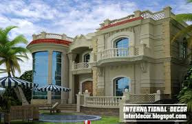 Sketchup drawing 2 stories modern villa design with exclusive pool. International Villas Designs Modern Villas Designs International Decoration