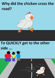 Real Ending Of The Chicken Joke All our jokes and riddles have been screened to ensure they are appropriate for children. real ending of the chicken joke