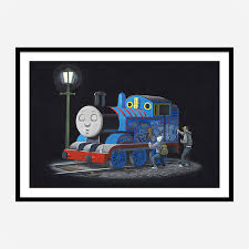Check spelling or type a new query. Thomas The Tank Engine Makeover By Banksy Wall Art Print