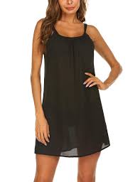 Black Bathing Suit Cover Up Dress Sheshow Women S Cover Up Chiffon Swimsuit Beach Dress Bikini Cover Ups Summer Beachwear Affili Swimsuit Beach Dress Womens Bathing Suits Bathing Suit Cover Up
