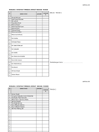 Contextual translation of berat timbang into english. Borang Catatan Timbang Berat Badan Murid