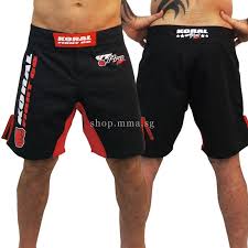 Koral Shorts Vt Pro Flex Black Red Mma Shop Singapore