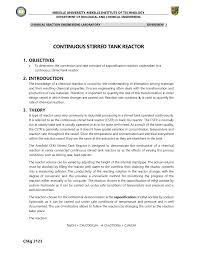 J chem eng process technol 5: Saponification Reaction In Cistr Studocu