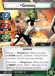 Players build a deck focused on a particular hero and team up with other players to thwart various villains' plots. The Most Dangerous Woman In The Galaxy Fantasy Flight Games