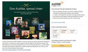 The gift certificate voucher code is valid immediately after receiving it. How To Gift Audible Credits By Buying Credits Or Using Your Own Bona Fide Bookworm