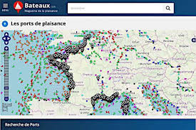 Des Cartes Nautiques Pour Le Guide Marine Des Ports De Bateaux Com Bateau De Plaisance Nautique Bateaux De Plaisance