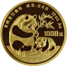 All five of the standard coins (1/20, 1/10, ¼, ½, and 1 oz.) were weight adjusted to the new standard. Chinese Gold Panda