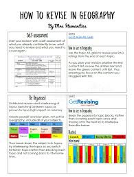 How To Revise In Geography Geography Revision Gcse Geography Revision Gcse Geography