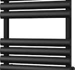 Black Electric Towel Rail H825mm x W500mm 200w Standard ...