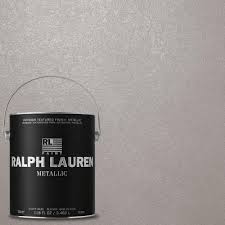Ralph Lauren 1 Gal Silver Plated Silver Metallic Specialty Finish Interior Paint Ralph Lauren Paint Interior Paint Metallic Paint